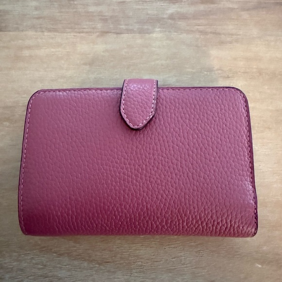 Kate Spade Outlet RaspberryTextured Wallet - Picture 3 of 11